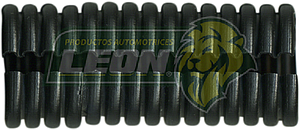 POLIDUCTO AUTO RANURADO NEGRO 5/8 (ROLLO c/100 mt.)