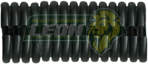 POLIDUCTO AUTO RANURADO NEGRO 5/8 (ROLLO c/100 mt.)