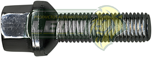 BIRLO RUEDA CROMADO PLACACERO VW SUPER JETTA 89-99, CARIBE, ATLANTIC, G.M. CORSA, CHEVY, SEAT F.D. DELANTERO 12x1.50mm x 35mm 