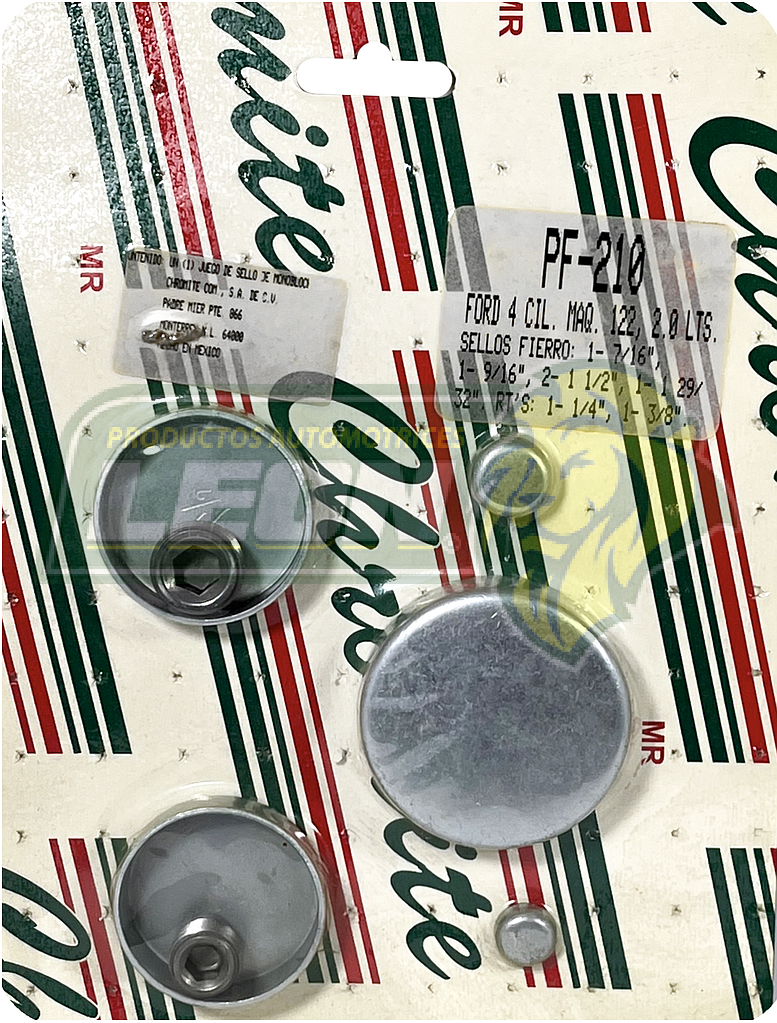 JUEGO SELLO MONOBLOCK FORD M.122 2.0L 4 Cil.