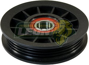 POLEA LOCA NAILON DOBLE CEJA 4 RANURAS FORD AEROSTAR 4.0L, G.M. CMTA “C, K, G” (KR-131083)