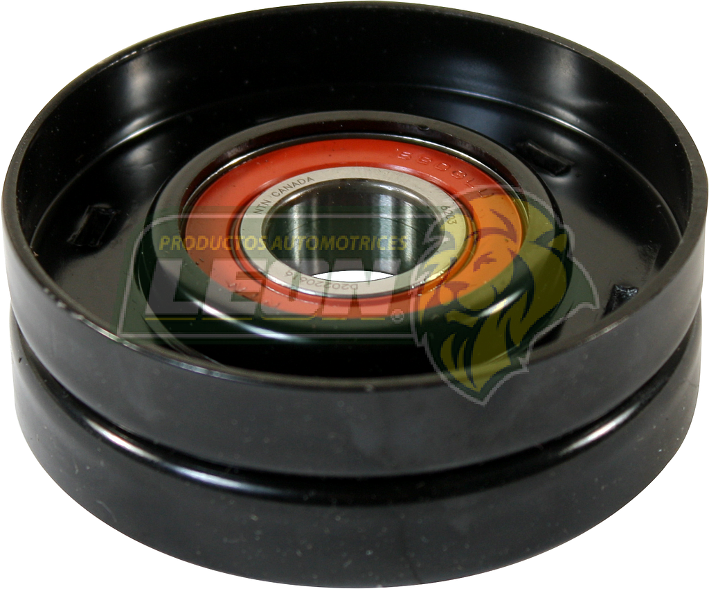 POLEA LOCA-TENSORA METALICA LISA 1 RANURA EN MEDIO G.M. ASTRA 1.8, 2.0L 00-06, CHEVY 1.6L 96-03, ZAFIRA 1.8L 02-05 DIAM 70 MM, ANCHO 24 MM