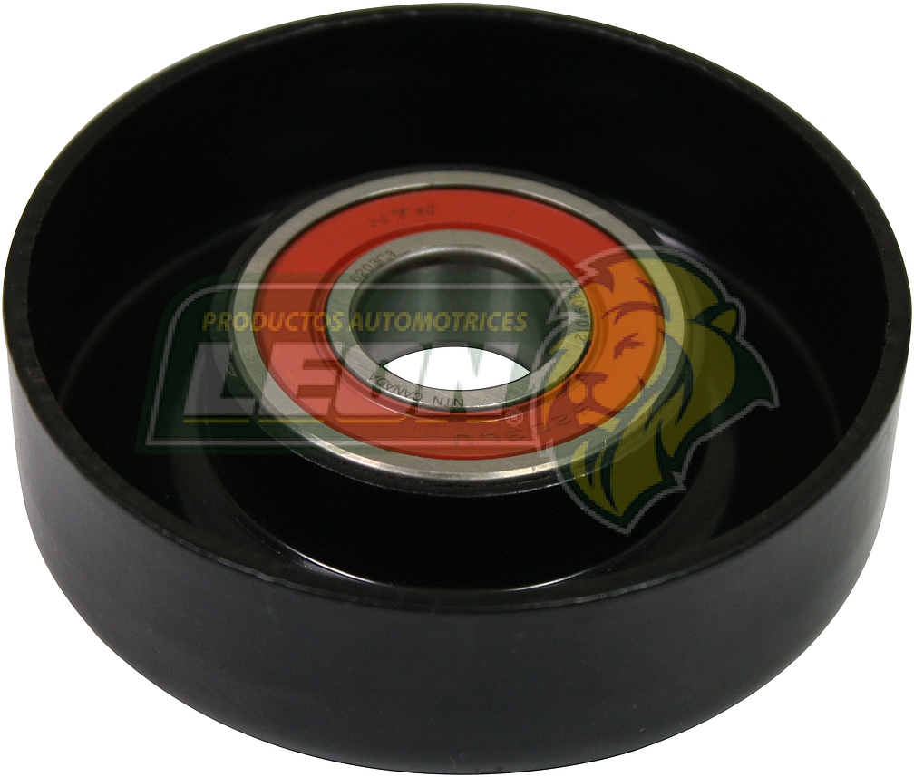 POLEA LOCA METALICA LISA G.M. CAVALIER 2.4L 99-02, Z24 98-02, MALIBU 1999, FORD TOPAZ 2.3L 1994, SUNFIRE 99-02, SATURN SERIES “S” 1.9L 00-02 “LISA” (METALICA)