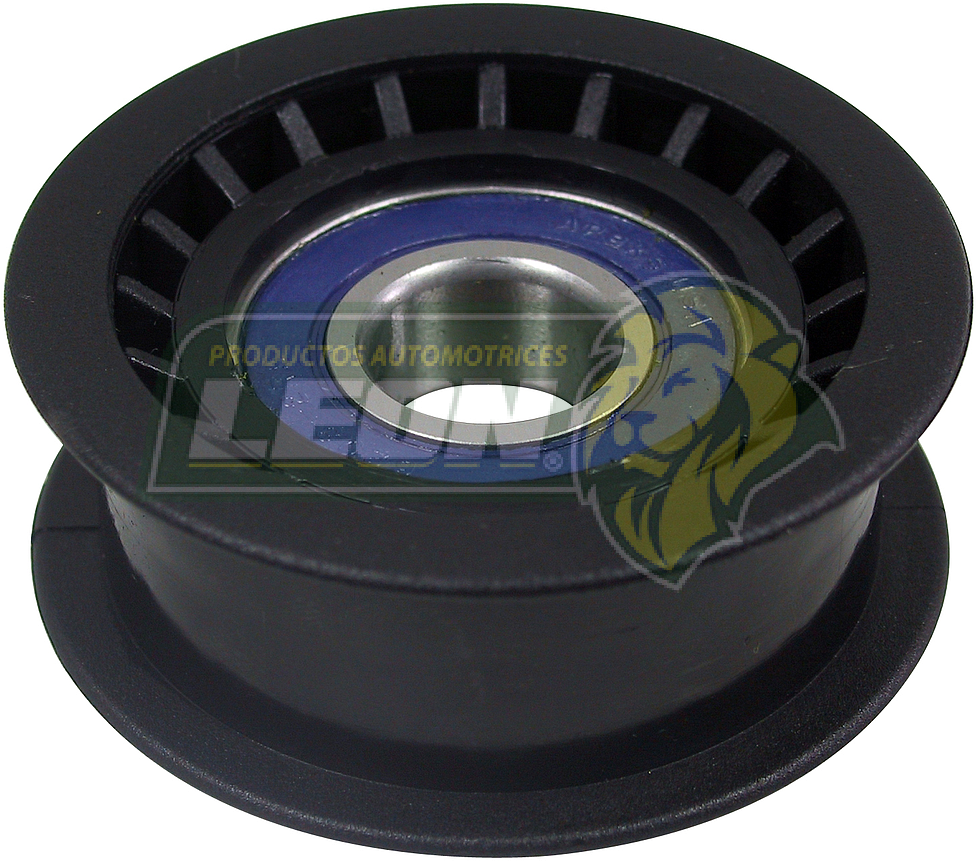 POLEA LOCA VW LUPO Y POLO 1.6L 03-08 (PLASTICA) LISA 2 CEJAS