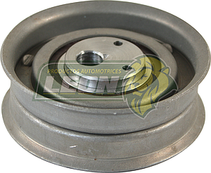 POLEA TENSORA DISTRIBUCION METALICA DOBLE CEJA VW CARIBE, ATLANTIC 1.7L 77-87, CABRIO 2.0L 95-02