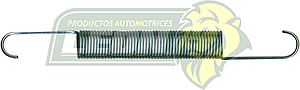 RESORTE RETORNO ACELERADOR DINA 531, 631 65-86 13.1 cm TENSION (R-301)