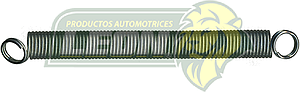 RESORTE RETORNO ACELERADOR UNIVERSAL 95 mm TENSION