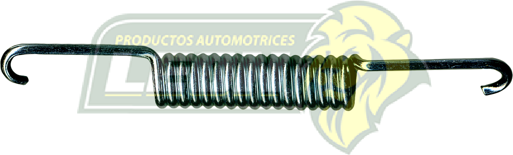 RESORTE RETORNO ZAPATA FRENO TRASERO CARIBE, ATLANTIC, JETTA, GOLF, POINTER 79-01 L, R