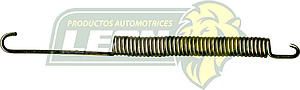 RESORTE RETORNO ZAPATA FRENO TRASERO POINTER, JETTA, GOLF 79-01 L, R