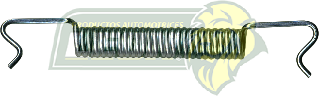 RESORTE RETORNO ZAPATA FRENO TRAS. Y DEL. VW SEDAN, BRASILIA, SAFARI 65-91 L, R (290)