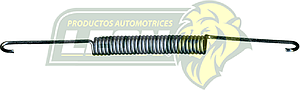 RESORTE RETORNO ZAPATA TRASERO NISSAN PK-UP 78-91 L., R.