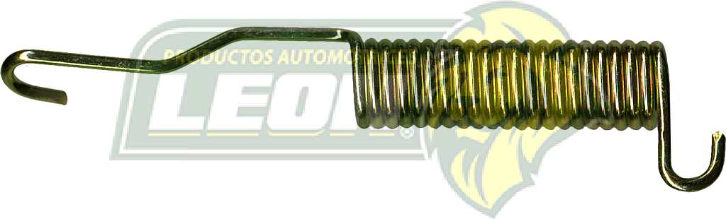 RESORTE RETORNO ZAPATA TRASERO D100, 150 76-91 L., R. (214)