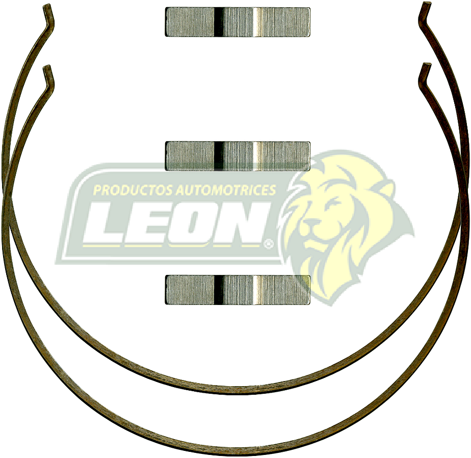 JUEGO SINCRONIZADOR FORD F-250, F-350 CAJA T19 PK-UP U.S.A. 81-90 3a Y 4a. (K-417)