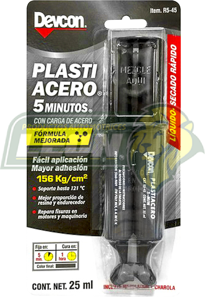 ADHESIVO RAPIDO TRANSPARENTE (LIQUIDO) SUPER 5 MIN. JERINGA 25 ml.