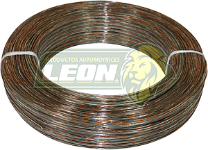 CABLE BOCINA CALIBRE 22 TRANSP. (ROLLO c/100 mt.)