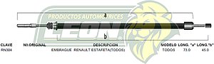 CHICOTE EMBR. RENAULT ESTAFETA TODOS