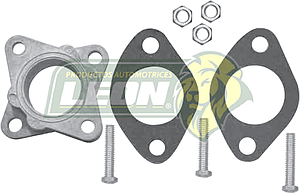 BRIDA BASE CARBURADOR CARIBE, ATLANTIC, GOLF, JETTA, COMBI, CORSAR 1.8L (ALUMINIO) QUEZADA