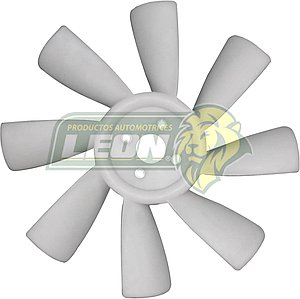 VENTILADOR PLASTICO DATSUN SEDAN, PK-UP J1600, 1800 88-93 CENTRO REFORZADO 8 ASPAS HO746