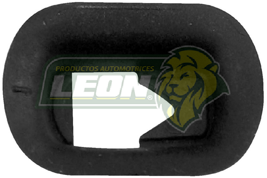 GOMA RECTANGULAR P/SWITCH LUZ INT. VW SEDAN, CARIBE, ATLANTIC, GOLF, JETTA