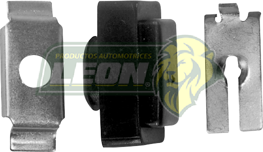 SEGURO Y GOMA RECTANGULAR P/CHICOTE CLUTCH GOLF, JETTA A2 HO672A