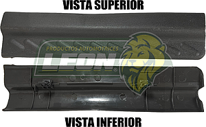 MOLDURA TRASERA PISA ALFOMBRA NISSAN TSURU III (L) (CON GRAPAS)