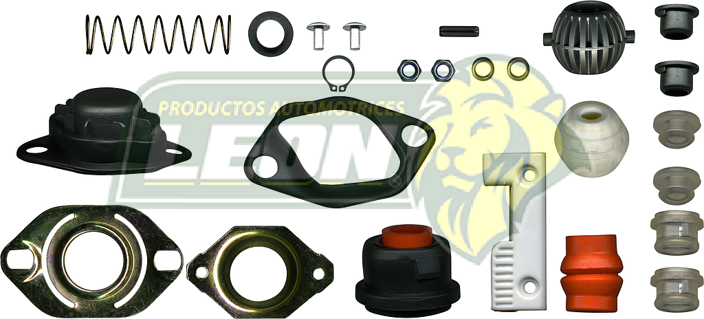 REPUESTO PALANCA VEL. Y VARILLAJE VW GOLF, JETTA, A2, A3, DERBY REPUESTO SUP. COMPLETO (25 pzas.)