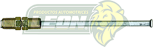 TUBO ACERO P/FRENO 3/16 DATSUN 178.5 cm IMPORTADO