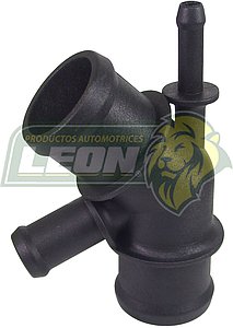 TOMA AGUA VW GOLF, JETTA A4 1.8L 4 CI. 99-03, NEW BEETLE, DERBY 01-05 (1J0121087C) (REPARTIDOR MANG. AGUA NAILON) (ML-11625)