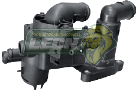 TOMA AGUA VW POLO 2.0L 4C. 01-06, CROSS FOX 1.6L 4C. 05Æ c/PIPETA, c/TERMOSTATO (PLASTICO) (NO INCLUYE TAPONES) (032121111CL) (APLICA P/TERMOSTATO T-111)