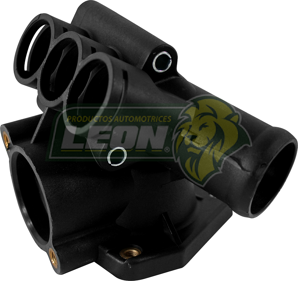 TOMA AGUA HOUSING VW CORRADO 2.9L VR6 92-95, GOLF, JETTA A3 2.8L VR6 93-98, PASSAT 2.8L VR6 92-97, EUROVAN T4 2.8L VR6 96-01 6C (3 BULBOS, 2 SALIDAS) (021121117A)