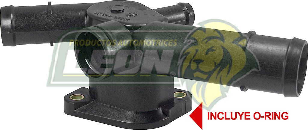 TOMA AGUA VW A4, POLO, SEAT CORDOBA, LEON, TOLEDO 2.0L 99-04 1 BULBO 3 SALIDAS (06A121132)