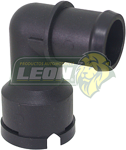 TOMA AGUA VW A3, A4, CABRIOLET 98-02, POLO CLASSIC 95-01, VARIANT 97-01, VENTO 91-98, SEAT CORDOBA 93-99, IBIZA II 93-99, TOLEDO I 91-99 “CODO” (37121619)