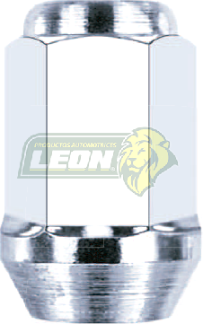 TUERCA CROMADA PLACACERO NISSAN Y K LARGA 12x1.25x35.5 mm LL.19 mm (01-277)