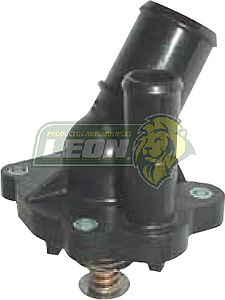 TOMA AGUA FORD ESCAPE L4 2.3L 05-08, FOCUS 2.3L 05-07, FUSION 2.3L 06-08, RANGER 2.3L 04-08 CON TERMOSTATO (PLASTICO) (3M4Z8575B)