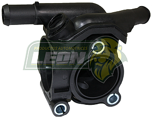 TOMA AGUA FORD FOCUS SOHC 2.0L 16V 02-03 SPY (APLICA PARA TA-7280 Q) “HOUSING CON BARRENOS PARA SENSOR DE TEMPERATURA A PRESION Y DE MOTOVENTILADOR” (YS4Z8592AD) (APLICA PARA TOMA AGUA 7280)