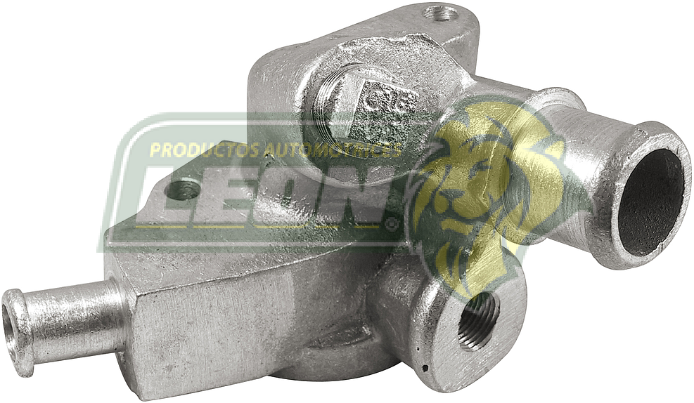 TOMA AGUA FORD TOPAZ 4 Cil. 2.3L 84-92 C/2 BARRENOS P/BULBO MOTOV. Y TEMP. (E93Z8592-B)