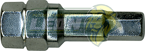 MANERAL CROMADO PARA TUERCA CILINDRICA 1/2” HEXAGONO 3/4” Y 13/16”