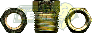 CONEXION DE ACERO TUBO 1/4 R.E. 7/16 (034)