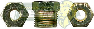 CONEXION DE ACERO TUBO 1/4 REDUCCION 3/8 a 1/4 R.E. 5/8 (108-4)