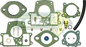 REPUESTO CARBURADOR DODGE DUSTER 74-76 D100, D-300 74-88, DART 74-81 6 Cil. M..225, 8 Cil. M.360 (H-1 1945)