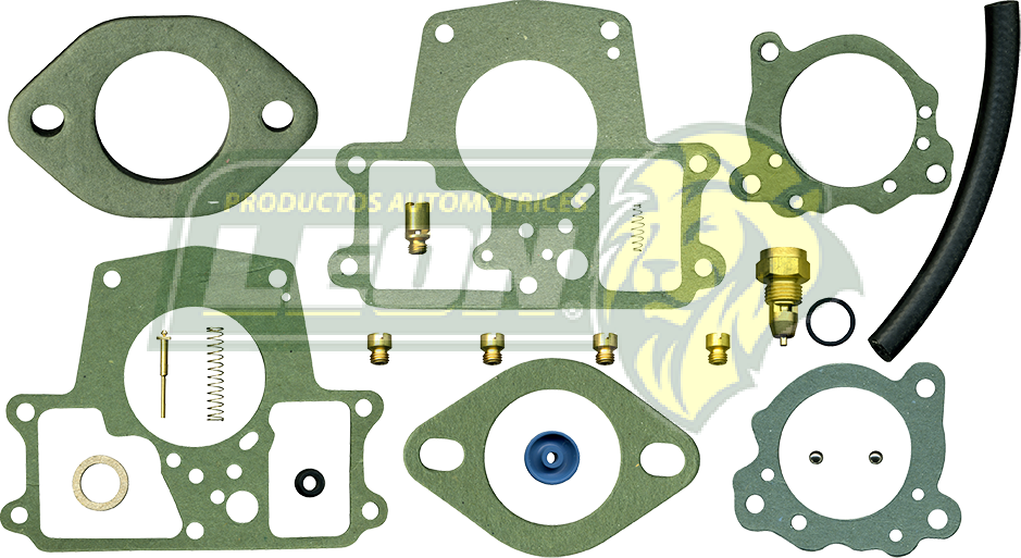 REPUESTO CARBURADOR DODGE DUSTER 74-76 D100, D-300 74-88, DART 74-81 6 Cil. M..225, 8 Cil. M.360 (H-1 1945)