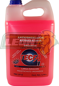 ANTICONGELANTE ORGANICO ROSA LARGA DURACION LISTO PARA USAR 3.785 Lt. -8°C-+123°C