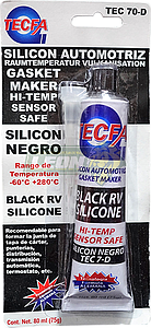 SILICON NEGRO 80ML BLISTER TECFA
