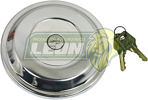 TAPON GASOLINA CROMO C/LL. CHRYSLER, G.M. CE.
