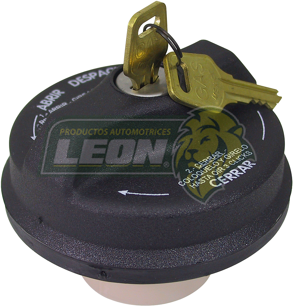 TAPON GASOLINA PLASTICO C/LL. G.M. VENTURE, TORNADO, SILVERADO 1500, 2500, 3500, ZAFIRA, MERIVA, MONTANA, SUBURBAN, CHEYENNE, AVLANCHE, EXPRESS CARGO VAN, KODIAK CHASIS, EQUINOX, HHR 01-08, MALIBU, CORVETTE, PONTIAC, FIREBIRD, TRANSAM, GRAND PRIX 03-08 = TG-840