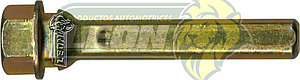TUERCA GUIA CALIPER TOYOTA CAMRY 12-22, SIENNA 04-20, HIGHLANDER 14-19, AVALON 12-18, RAV4 13-18, PRIUS 01-09, ECHO 00-05, CELICA 2000, SCION IQ 12-15, MERCEDES BENZ S430 2005, LEXUS ES300H 13-18, GS 350 13-20, IS 300 16-20, RC 350 15-20  R: 8x1.00 mm, L: 2.520”, Ø: 0.352” R.T.
