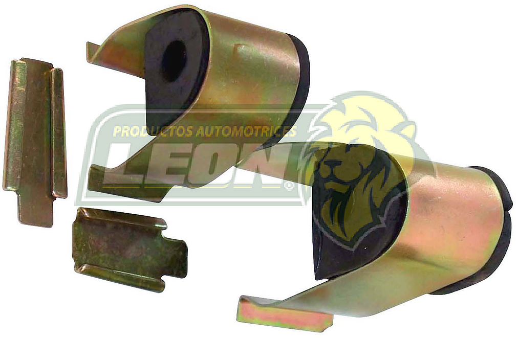 ABRAZADERA BARRA ESTABILIZADORA ó TORSION COMBI, PANEL (JGO. c/6 pzas.)