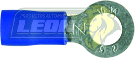 TERMINAL ELECTRICA AISLANTE AZUL OJO 3/16