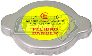 TAPON RADIADOR 16 Lbs. HONDA ODYSSEY, CRV, PILOT, RIDGELINE, MAZDA 3, 5, 6, CX7, CX9, CABSTAR, GRAND VITARA, COROLLA, MATRIX, YARIS, AVANZA, RAV4, SIENNA, CAMRY MR2, SPYDER, 4RUNNER, HIACE, HILUX, ACURA 05-08 CE