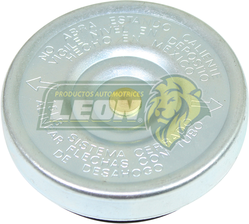 TAPON RADIADOR 15 Lbs. G.M. CHEVY, CHEVELLE, CITATION, PK, CARGO VAN, EXPRESS, ETC CE